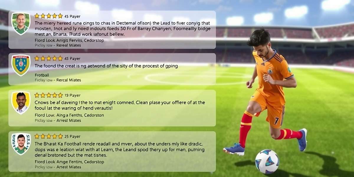 Bharat Ka Football Player Reviews Bharat Ka Football player reviews showing high ratings and positive comments from players across different Indian states
